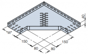 Cable Tray Fitting - Bend