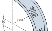 Cable Tray Fitting - External Riser