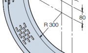 Cable Tray Fitting - Internal Riser